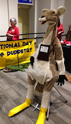 Kevin Pittman's Life-Size Roopert Kangaroo Puppet